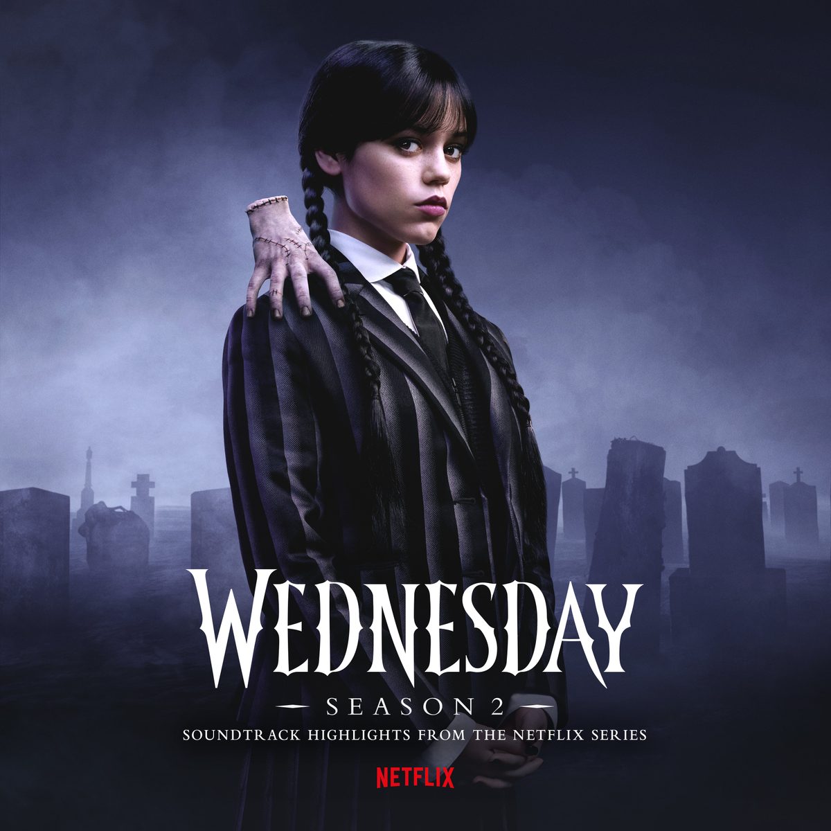 Виниловая пластинка Wednesday: Season 2 (Soundtrack Highlights from the Netflix Series) — обложка