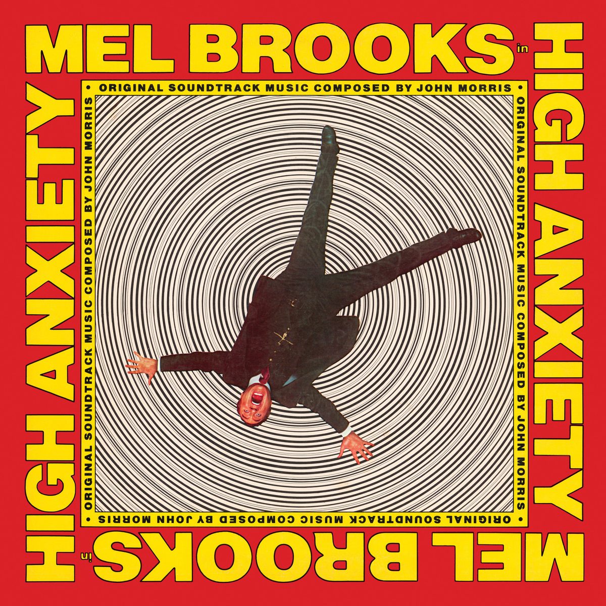 Виниловая пластинка High Anxiety (Original Soundtrack) / Mel Brooks' Greatest Hits Featuring The Fabulous Film Scores Of John Morris — обложка