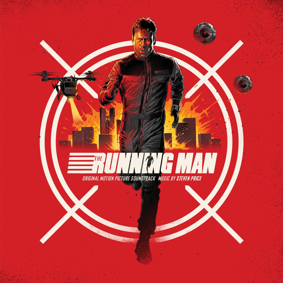 Виниловая пластинка The Running Man - Original Motion Picture Soundtrack — обложка