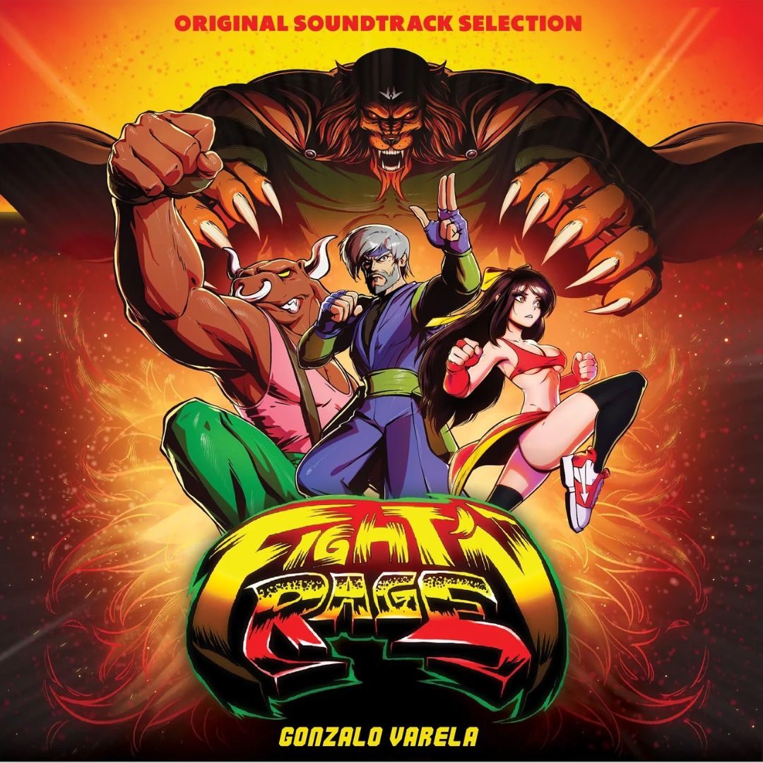 Виниловая пластинка Fight'N Rage Original Soundtrack Selection — обложка