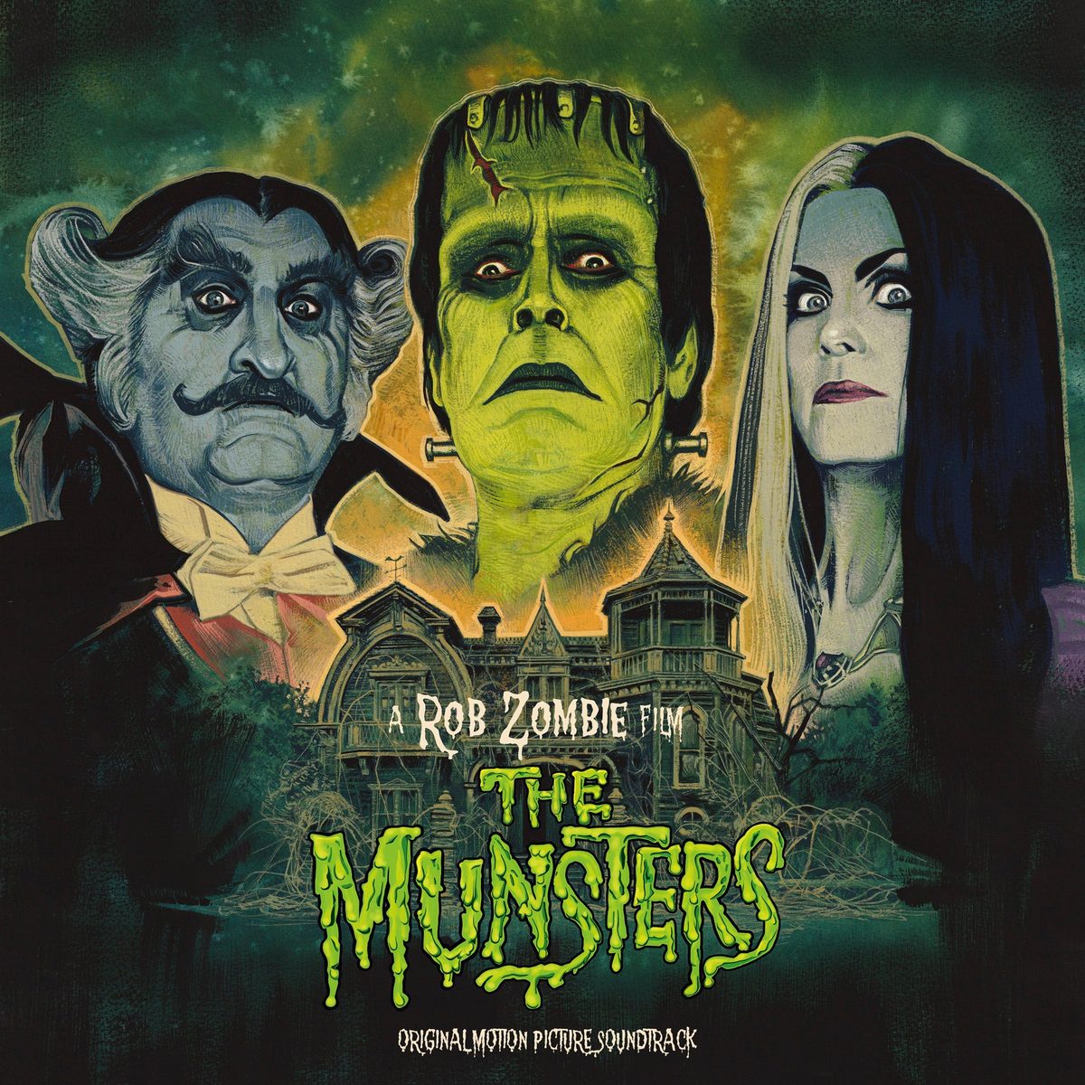 Виниловая пластинка The Munsters (Original Motion Picture Soundtrack) — обложка
