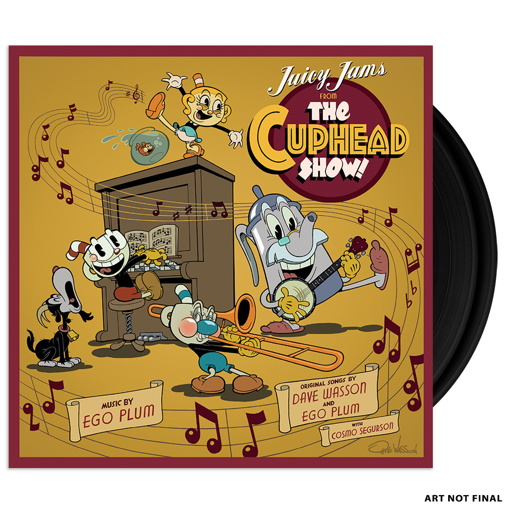 Виниловая пластинка The Cuphead Show! 2xLP — обложка