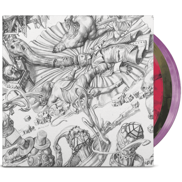 Виниловая пластинка Disco Elysium 3xLP Vinyl Soundtrack (Limited Edition Origami Jacket) — обложка