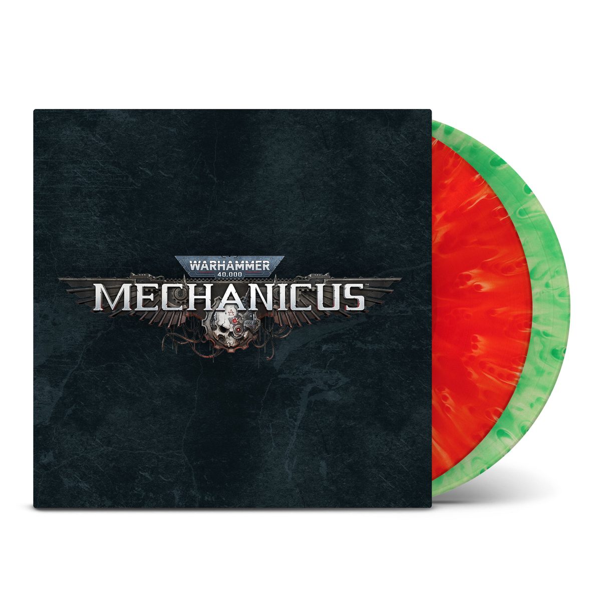 Виниловая пластинка Warhammer 40,000: Mechanicus (Deluxe Double Vinyl) — обложка