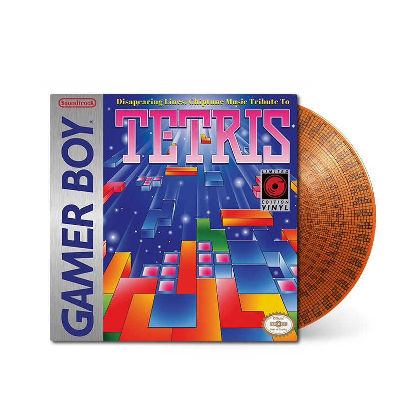 Виниловая пластинка Disappearing Lines: Chiptune Music of Tetris [12"] — обложка