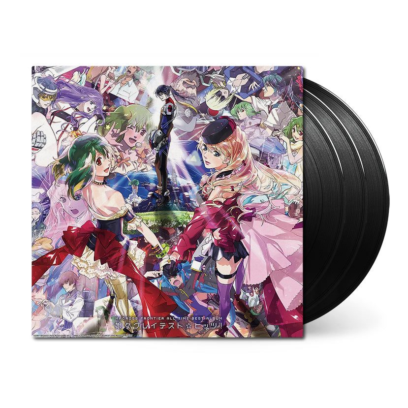 Виниловая пластинка Macross Frontier All-Time Best Album Nyan Nyan Greatest Hits! — обложка