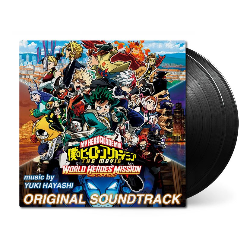 Виниловая пластинка My Hero Academia: World Heroes’ Mission (Original Soundtrack) — обложка