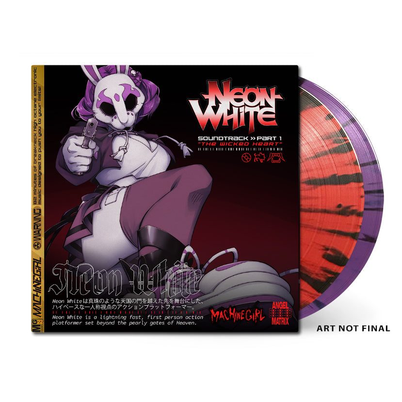 Виниловая пластинка Neon White Part 1 "The Wicked Heart" (Original Soundtrack) — обложка