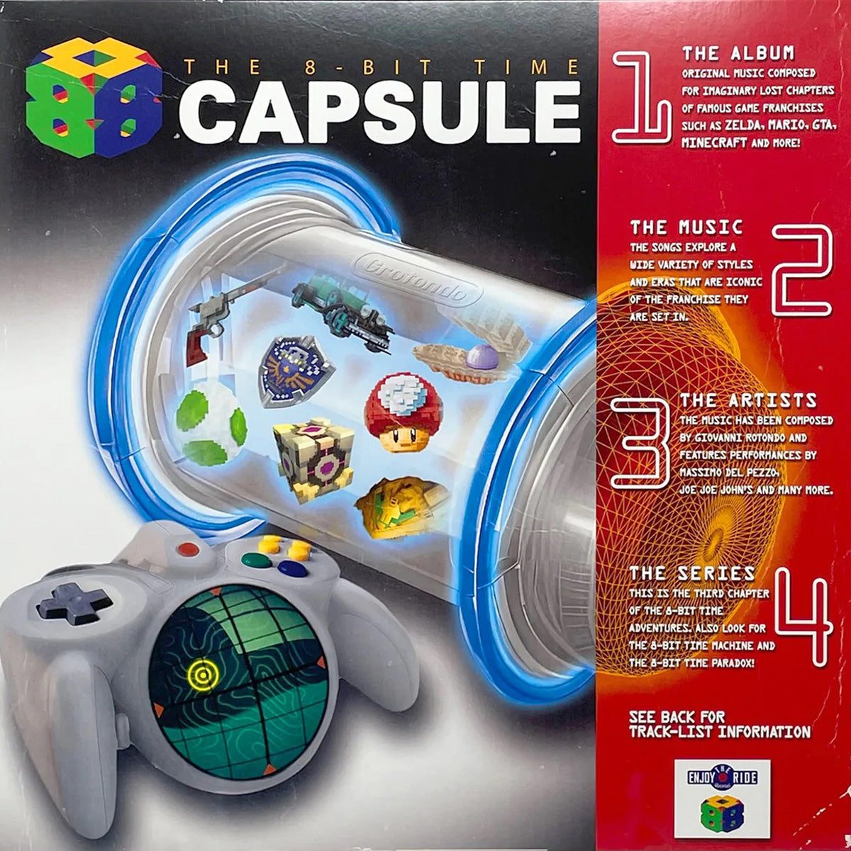 Виниловая пластинка The 8 Bit Time Capsule — обложка