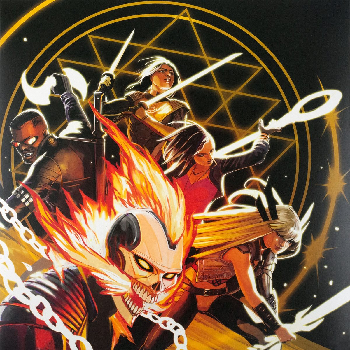 Виниловая пластинка Marvel's Midnight Suns Original Video Game Soundtrack 1XLP — обложка