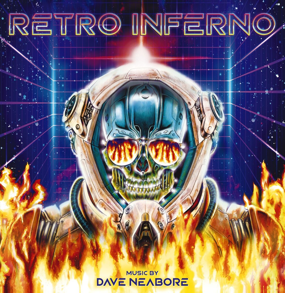 Виниловая пластинка Retro Inferno LP by Dave Neabore Mondo Exclusive — обложка