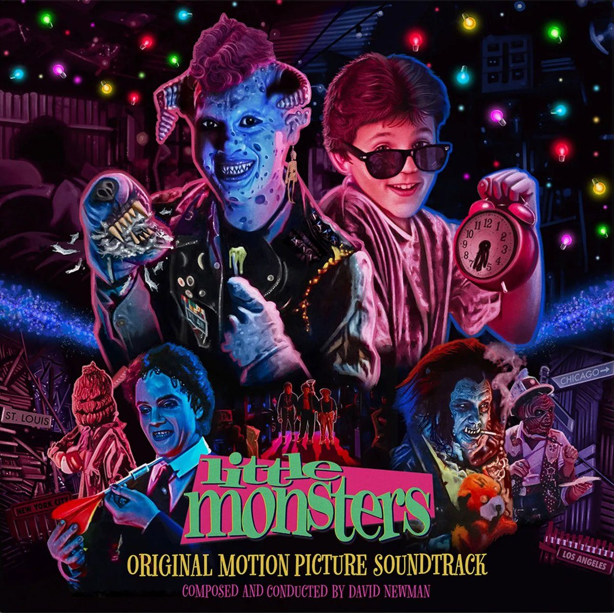 Виниловая пластинка Little Monsters - Original Motion Picture Soundtrack 2xLP — обложка