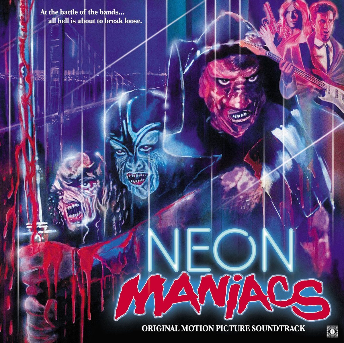 Виниловая пластинка Neon Maniacs - Original Motion Picture Soundtrack LP Mondo Exclusive — обложка