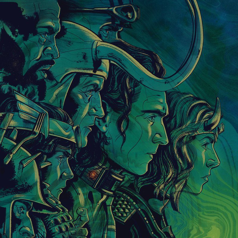 Виниловая пластинка Marvel's LOKI: Original Soundtrack - Season One 3XLP — обложка