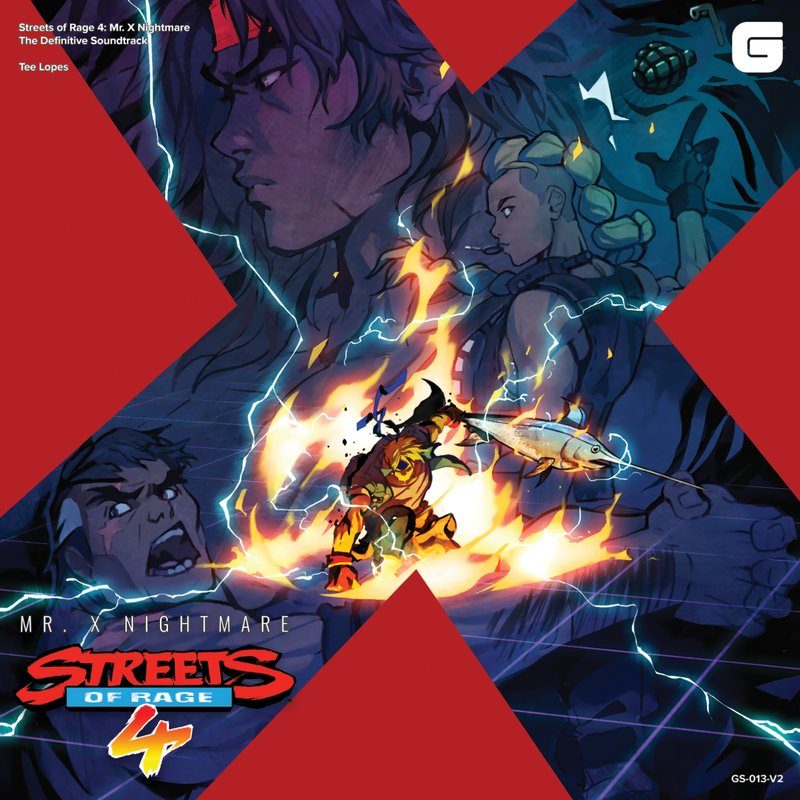 Виниловая пластинка Streets of Rage 4: Mr. X Nightmare The Definitive Soundtrack — обложка