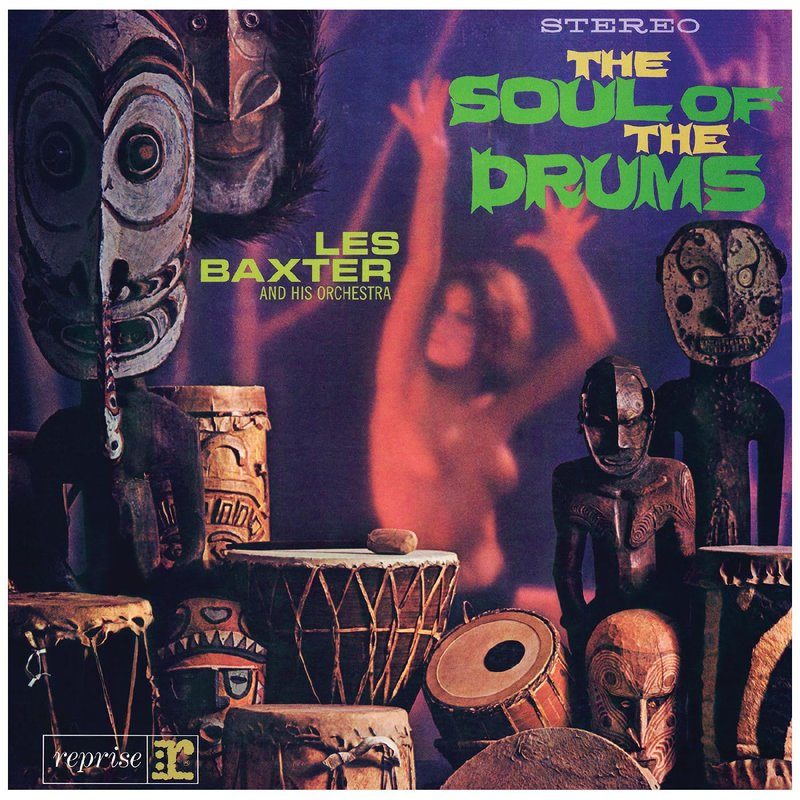 Виниловая пластинка The Soul of the Drum LP by Les Baxter — обложка