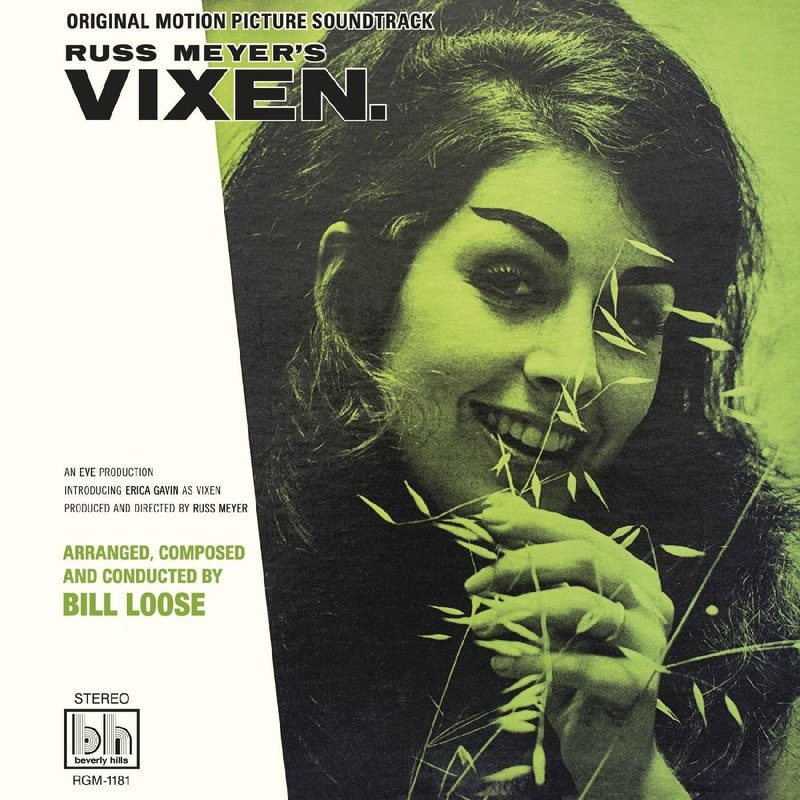 Виниловая пластинка Russ Meyer's Vixen-Original Motion Picture Soundtrack — обложка