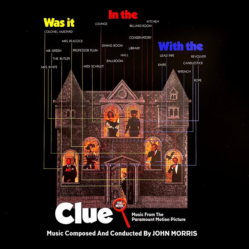 Виниловая пластинка Clue: The Movie - Music From The Paramount Motion Picture — обложка