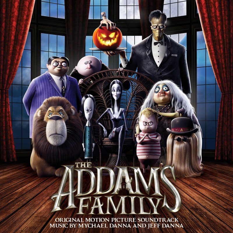 Виниловая пластинка The Addams Family - Original Motion Picture Soundtrack — обложка