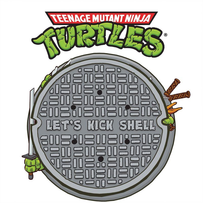 Виниловая пластинка Teenage Mutant Ninja Turtles - Let's Kick Shell! EP — обложка