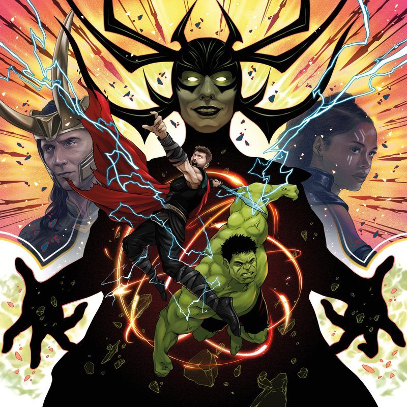 Виниловая пластинка Marvel's Thor: Ragnarok - Original Motion Picture Soundtrack 2XLP — обложка