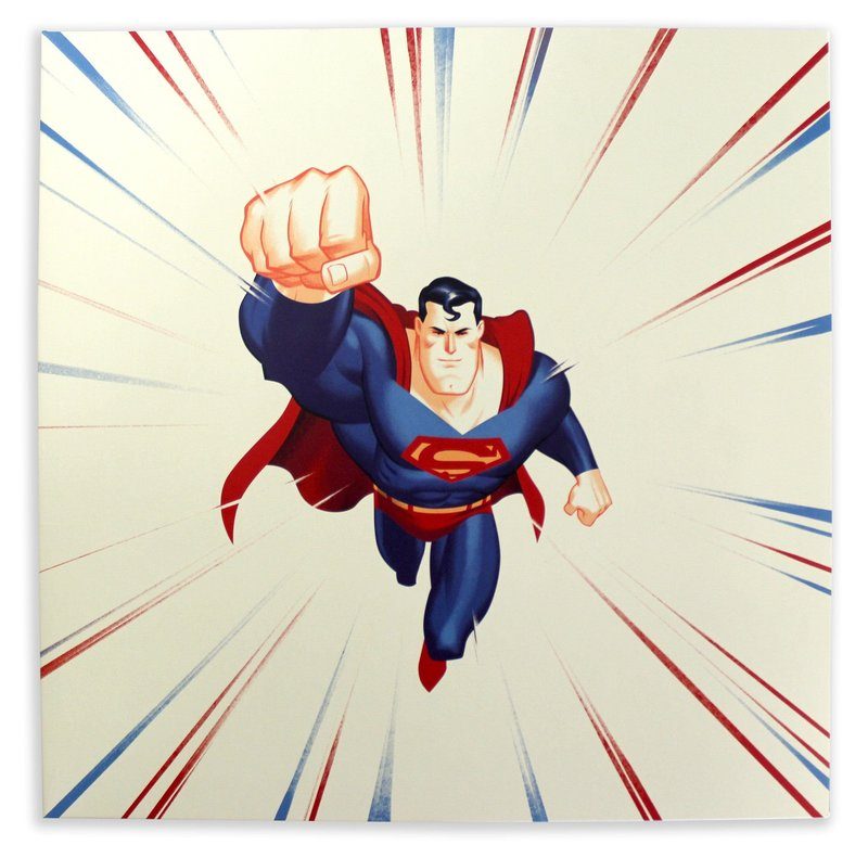 Виниловая пластинка Superman: The Animated Series - Die-Cut Single — обложка
