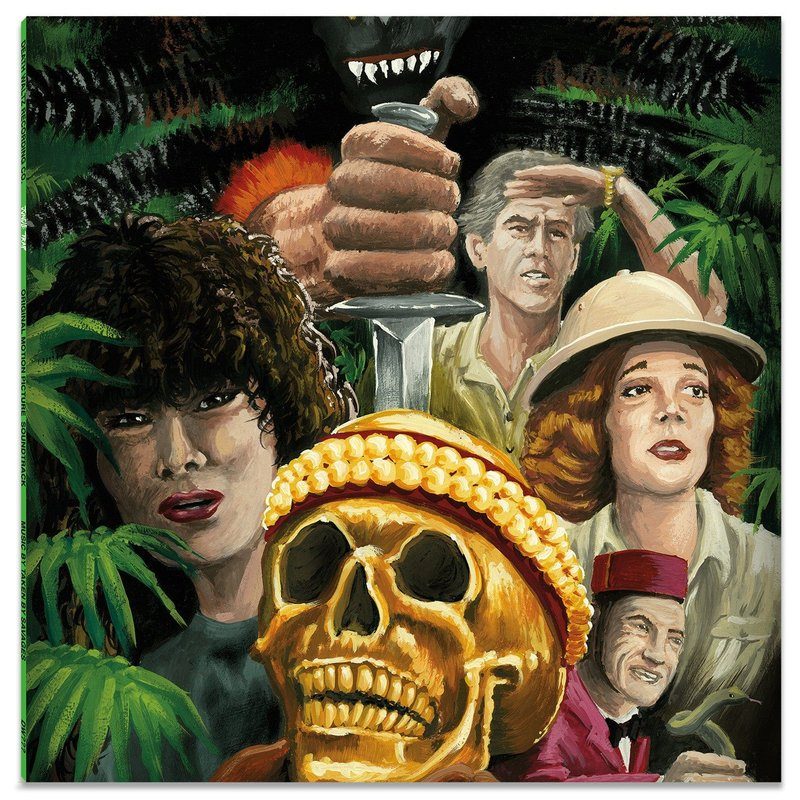 Виниловая пластинка Jungle Trap - Original Motion Picture Score — обложка