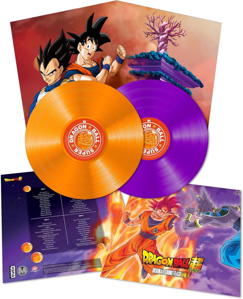 Виниловая пластинка Dragon Ball Super Vol.1 Original Soundtrack — обложка