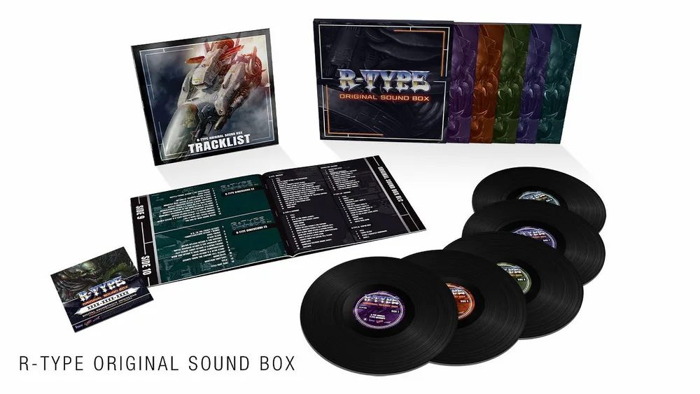 Виниловая пластинка R-Type Original Sound Box [5 Disc Set] (12" Vinyl) — обложка