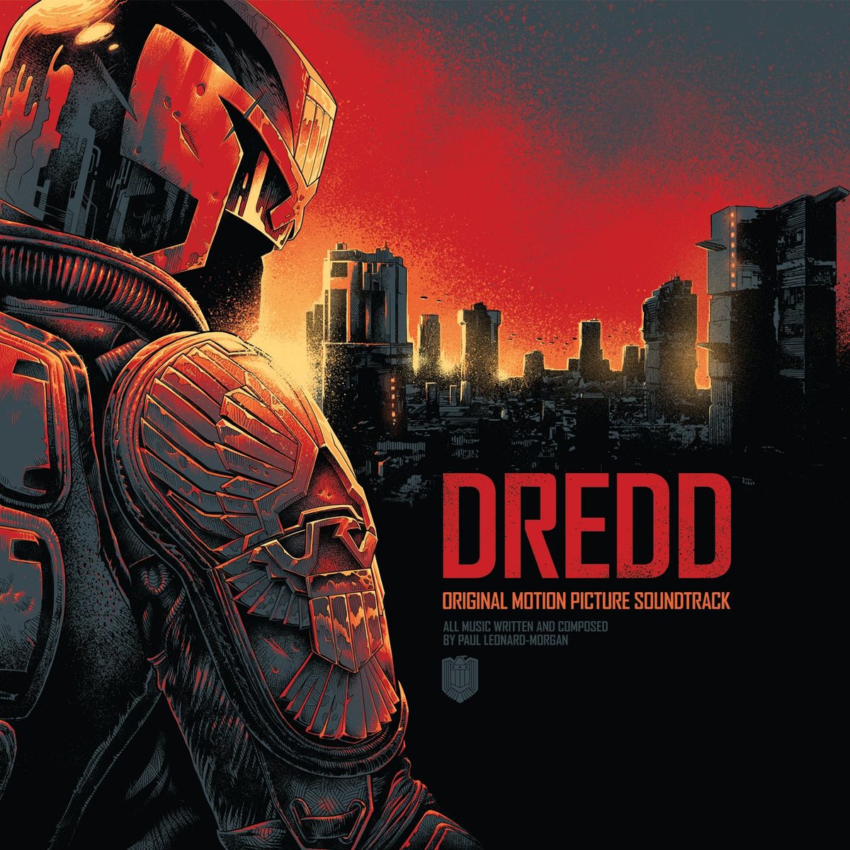 Виниловая пластинка Dredd - Original Motion Picture Soundtrack 10th Anniversary edition — обложка