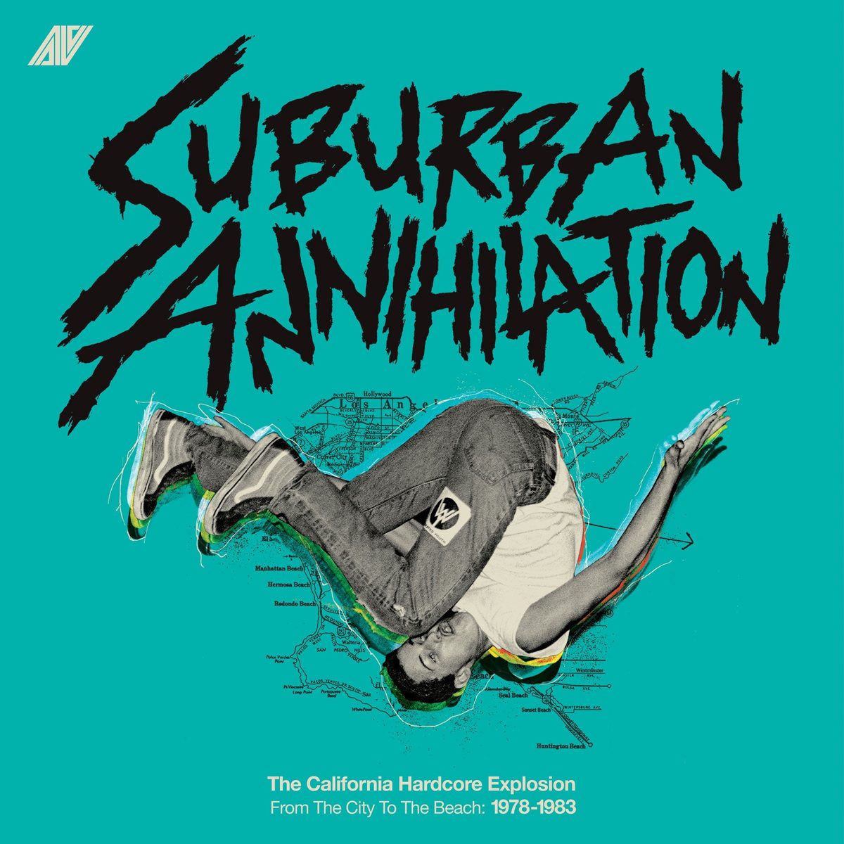 Виниловая пластинка Suburban Annihilation - The California Hardcore Explosion / From The City To The Beach: 1978-1983 - Deluxe 2xLP — обложка