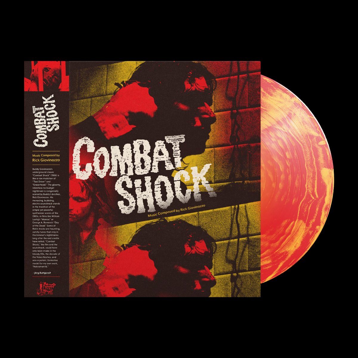 Виниловая пластинка Combat Shock - Original Motion Picture Soundtrack — обложка