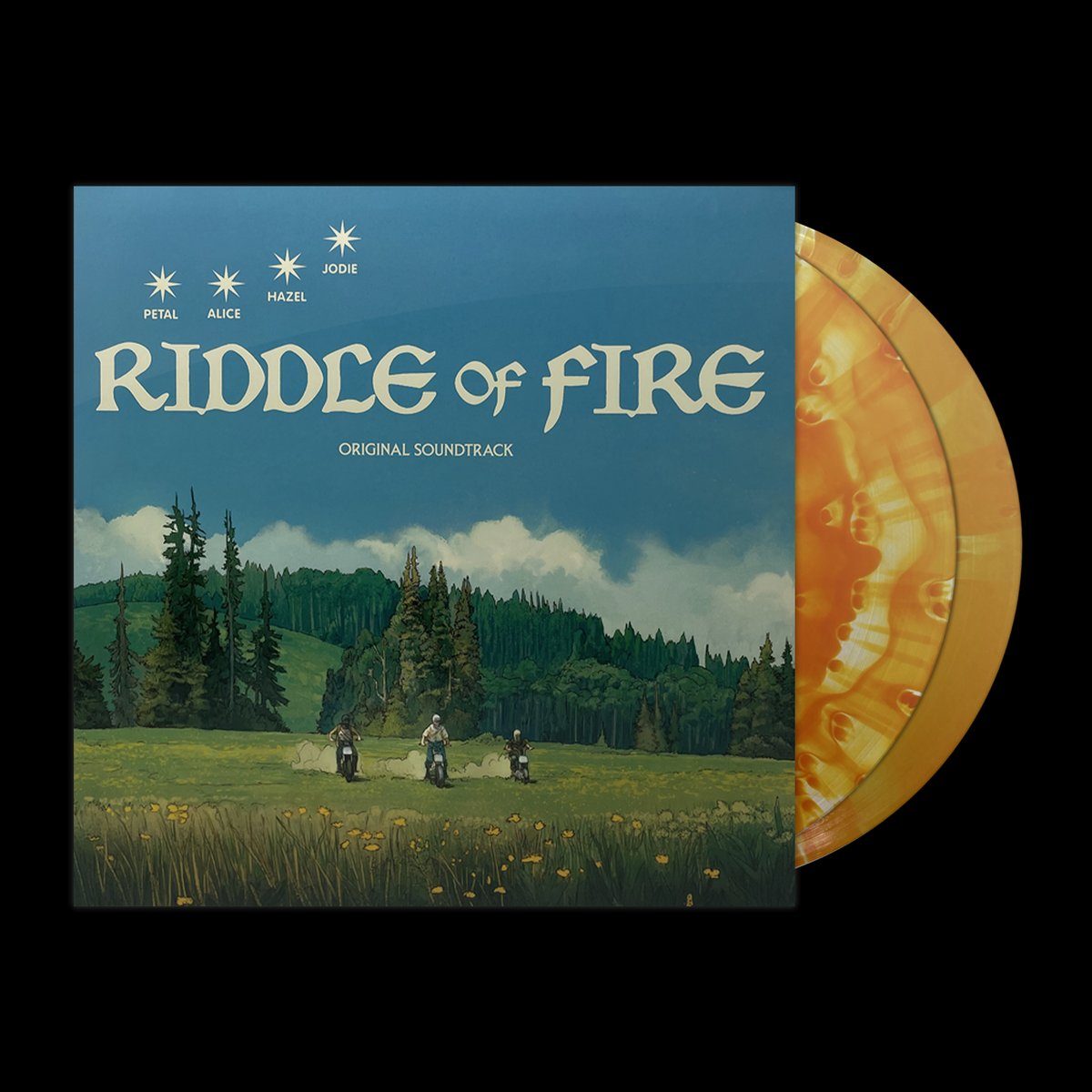 Виниловая пластинка Riddle of Fire - Original Motion Picture Soundtrack — обложка
