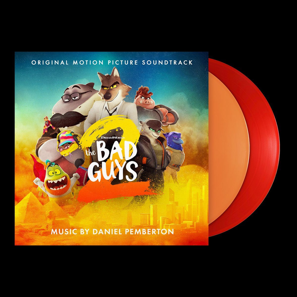 Виниловая пластинка The Bad Guys 2 - Original Motion Picture Soundtrack — обложка