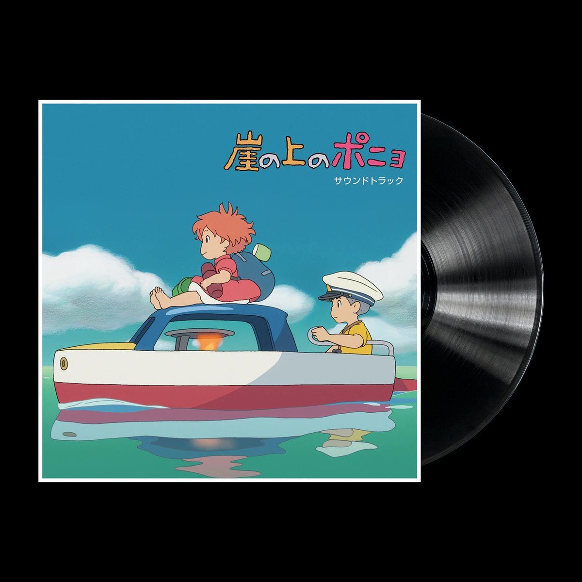 Виниловая пластинка Ponyo On The Cliff by the Sea - Original Soundtrack 2XLP — обложка