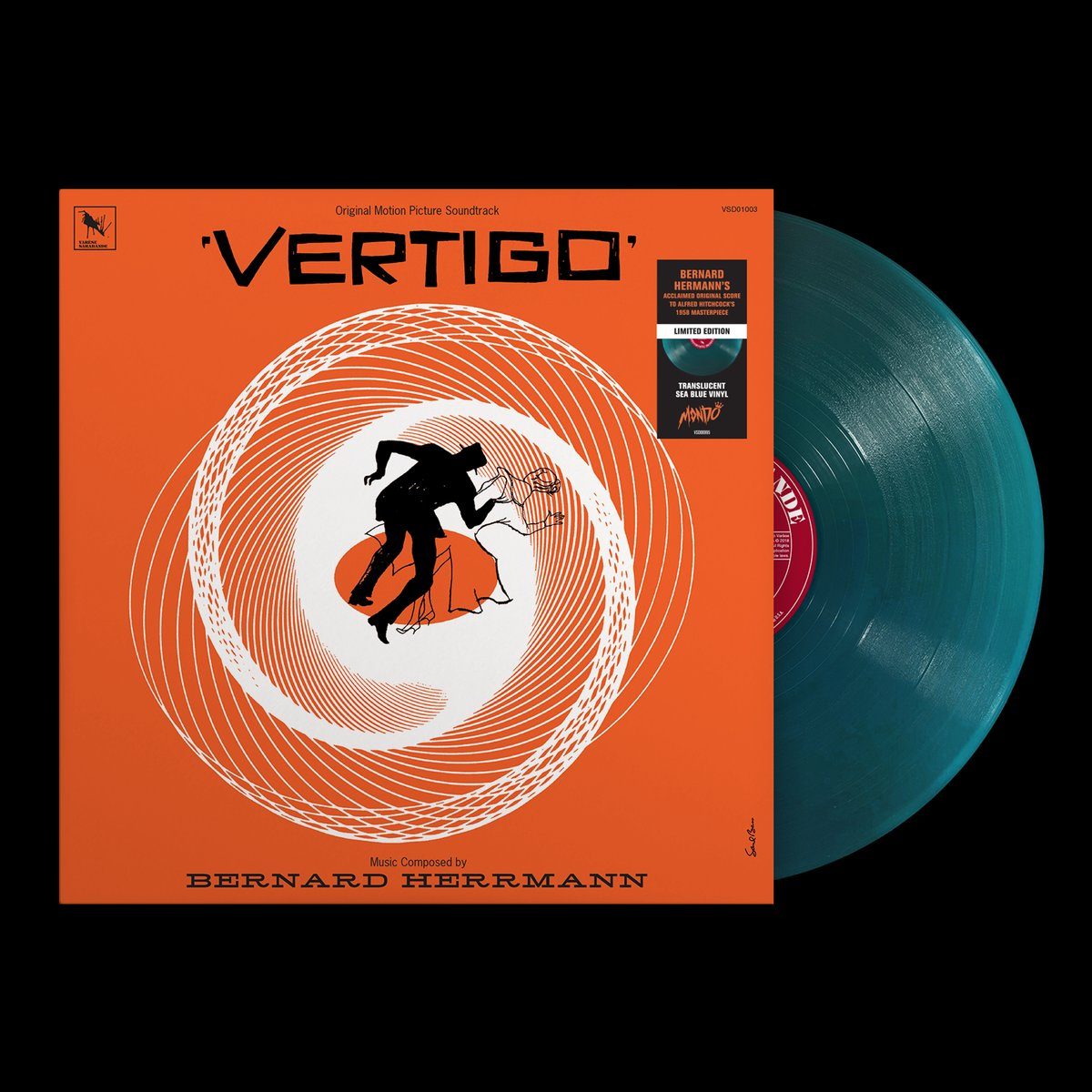 Виниловая пластинка Vertigo - Original Motion Picture Soundtrack — обложка