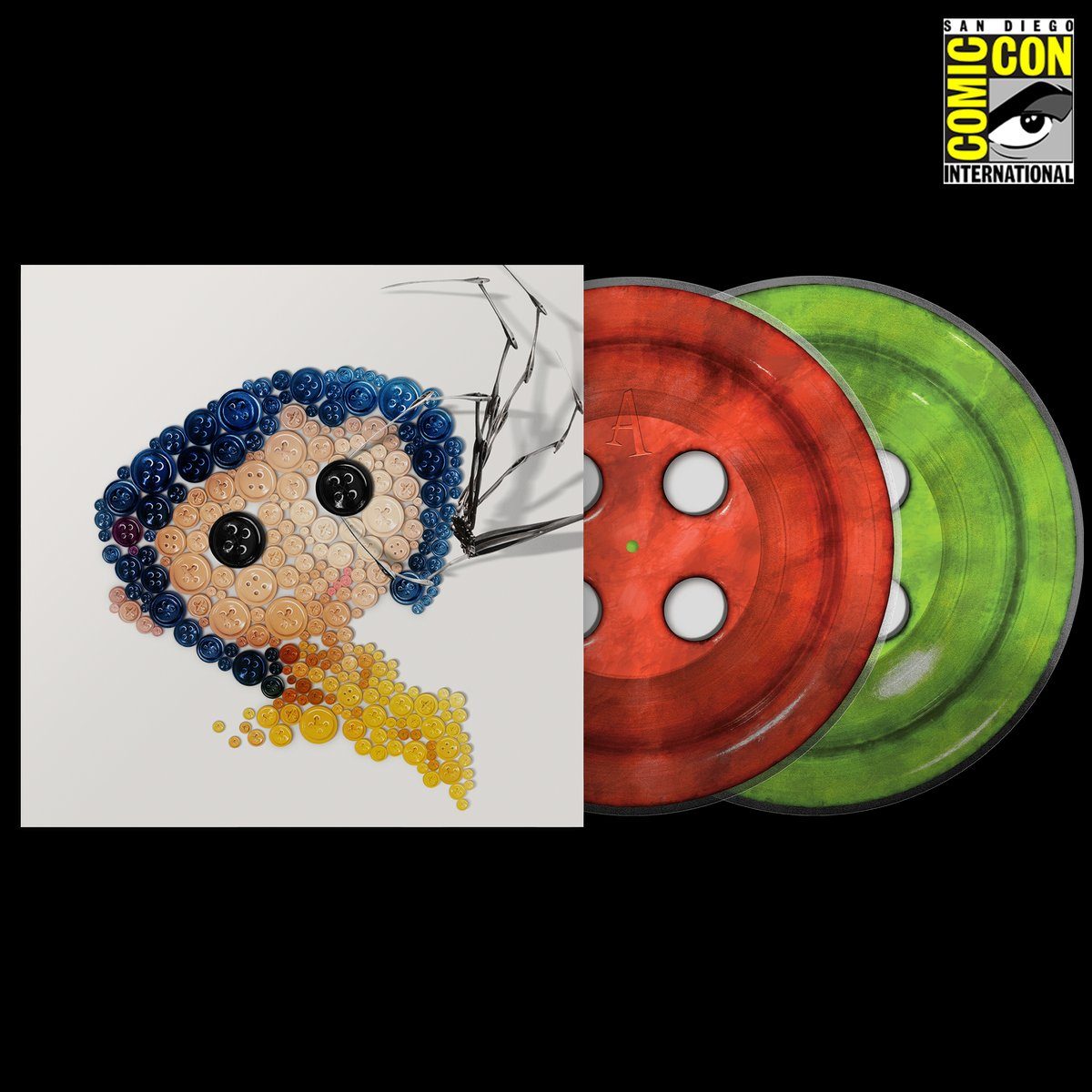 Виниловая пластинка Coraline - 15th Anniversary (SDCC Variant) — обложка
