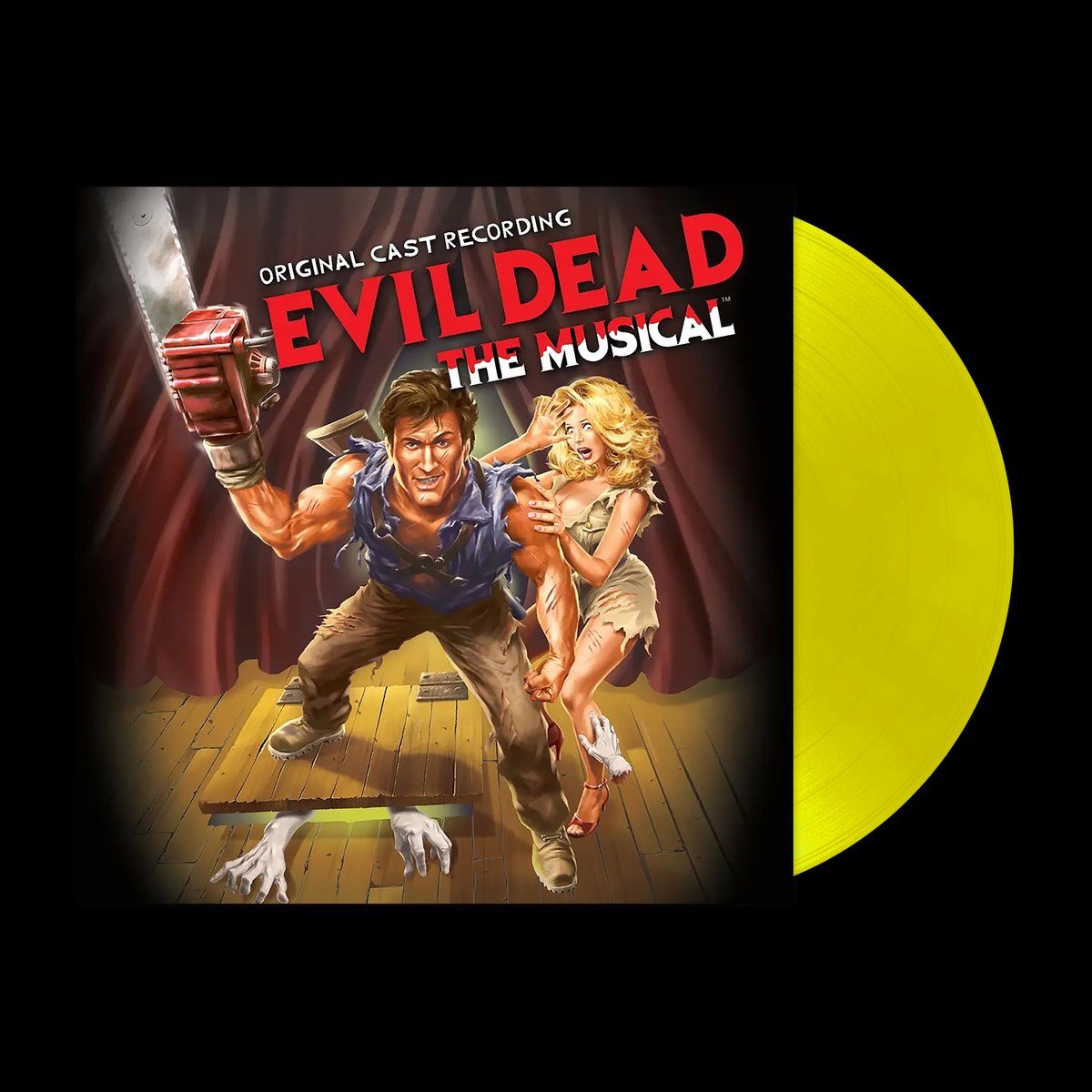 Виниловая пластинка Evil Dead: The Musical (Original Cast Recording) — обложка