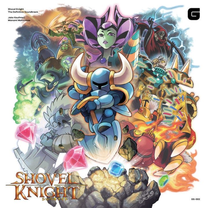 Виниловая пластинка Shovel Knight - The Definitive Soundtrack 2XLP — обложка