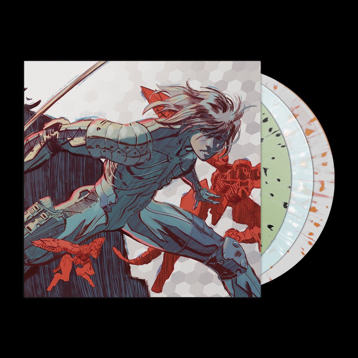 Виниловая пластинка Metal Gear Solid 2: Sons of Liberty - Original Video Game Soundtrack 3XLP — обложка