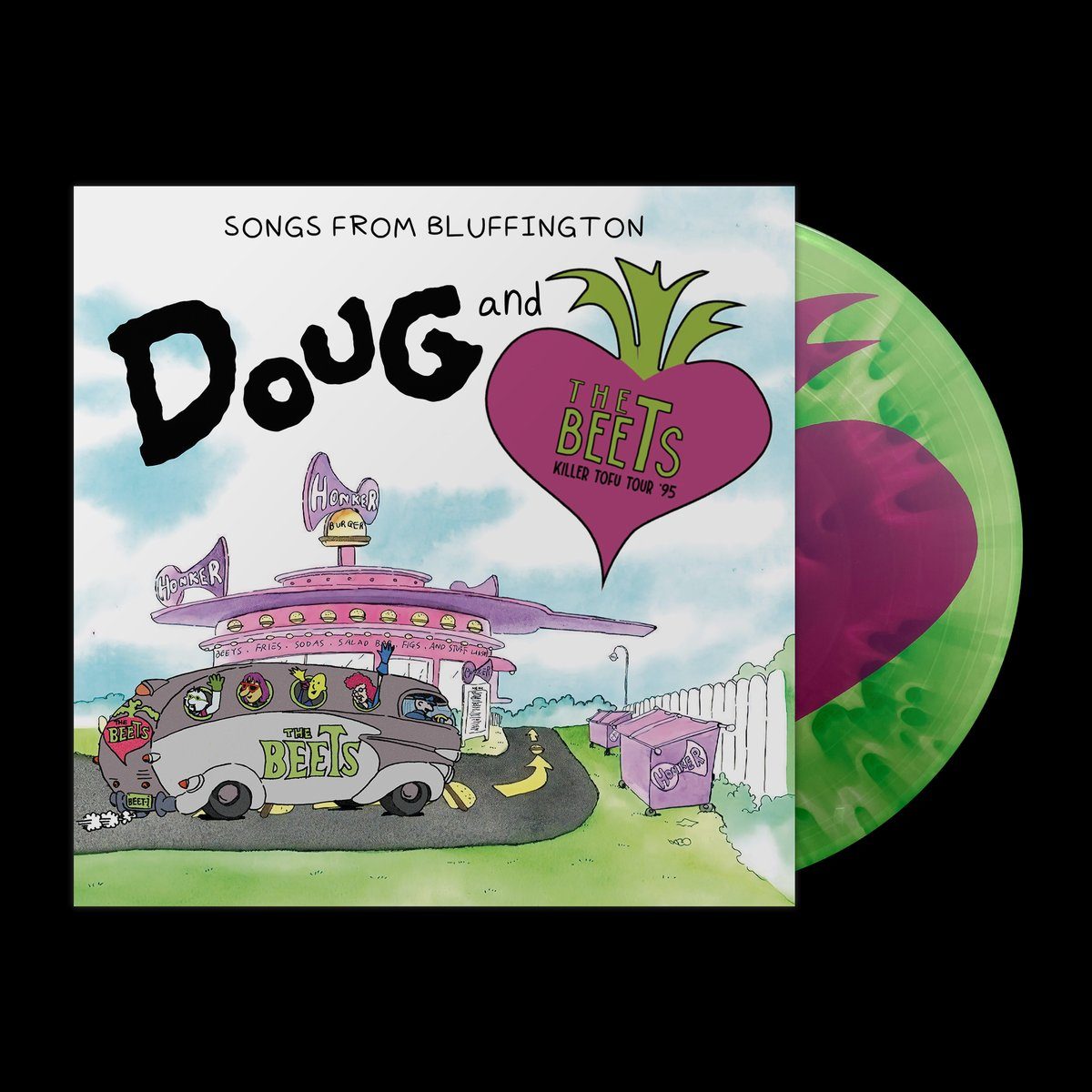 Виниловая пластинка Songs From Bluffington LP by Doug & The Beets — обложка