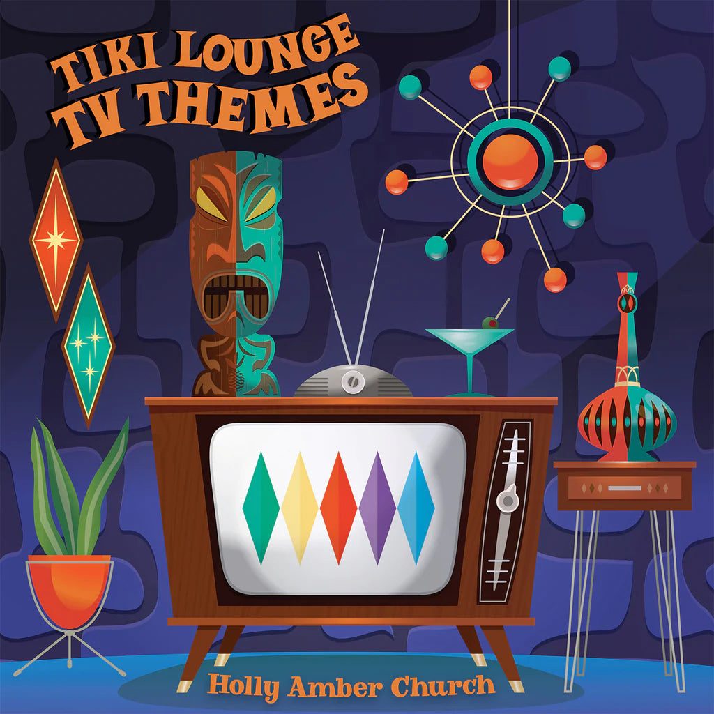 Виниловая пластинка Tiki Lounge TV Themes EP by Holly Amber Church — обложка