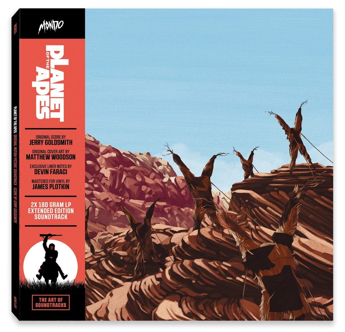 Виниловая пластинка Planet of the Apes 2XLP Original Soundtrack (Event Edition) — обложка