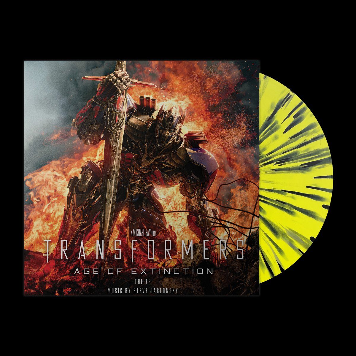Виниловая пластинка Transformers: Age of Exctinction Original Motion Picture Soundtrack — обложка