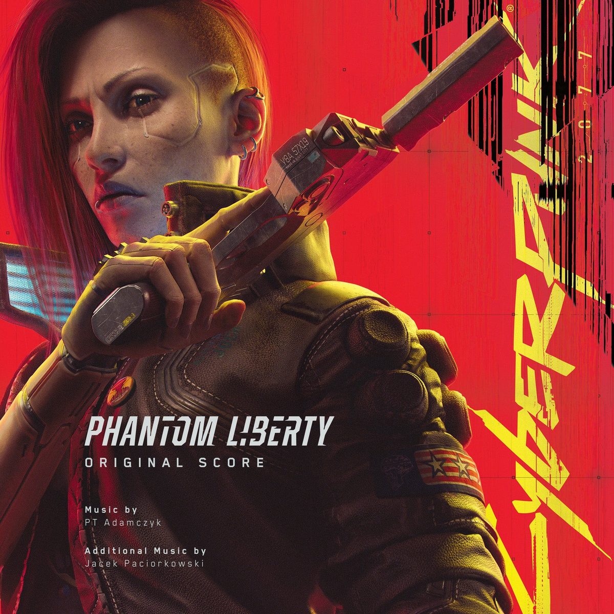 Виниловая пластинка Cyberpunk 2077 - Phantom Liberty - Original Soundtrack — обложка