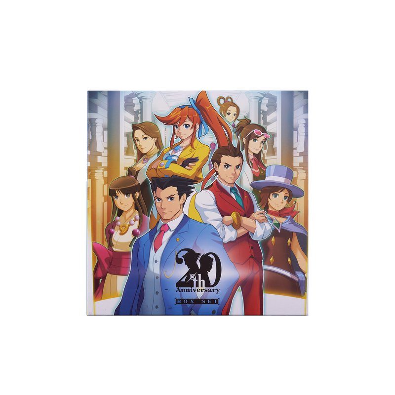 Виниловая пластинка Ace Attorney 20th Anniversary (Original Soundtrack) - Capcom Sound Team (6xLP Vinyl Record) — обложка