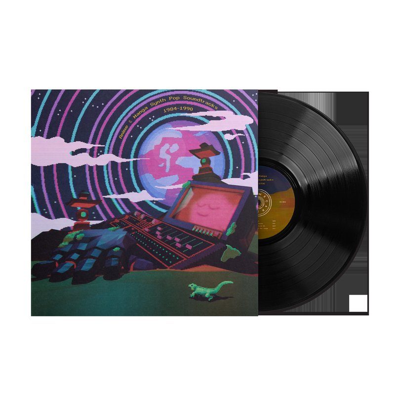 Виниловая пластинка Anime & Manga Synth Pop Soundtracks 1984-1990 (1xLP Vinyl Record) — обложка