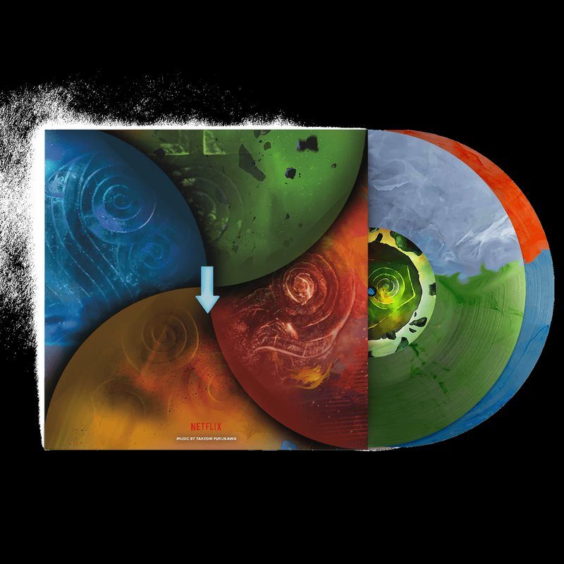 Виниловая пластинка Avatar: The Last Airbender (Soundtrack from the Netflix Series) - Takeshi Furukawa (2xLP Vinyl Record) — обложка