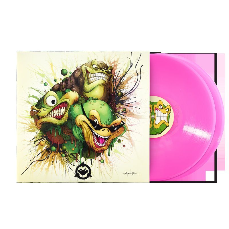 Виниловая пластинка Battletoads: Smash Hits (Original Game Soundtracks) - David Wise & David Housden (2xLP Vinyl Record) — обложка