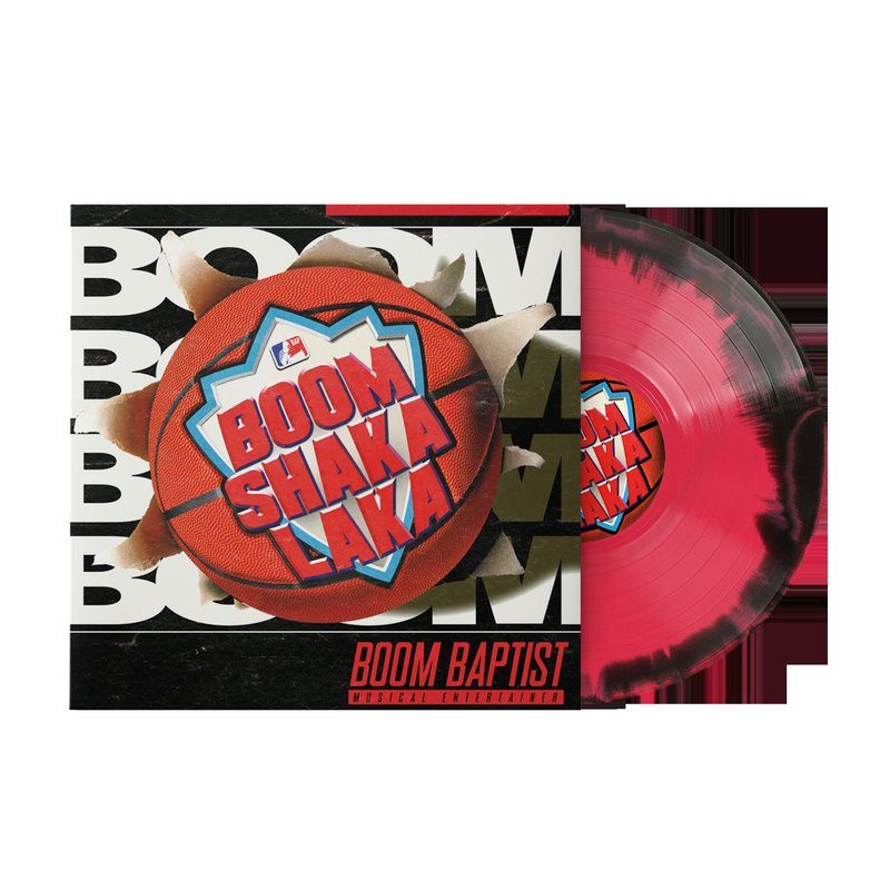 Виниловая пластинка Boomshakalaka (Original Soundtrack) - Boom Baptist (1xLP Vinyl Record) - Limited Edition Splatter Vinyl — обложка
